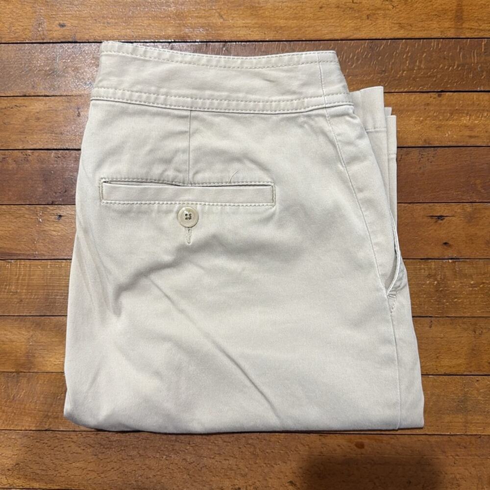 Banana Republic Khaki Pants Harrison Fit 30" Inseam Size 6